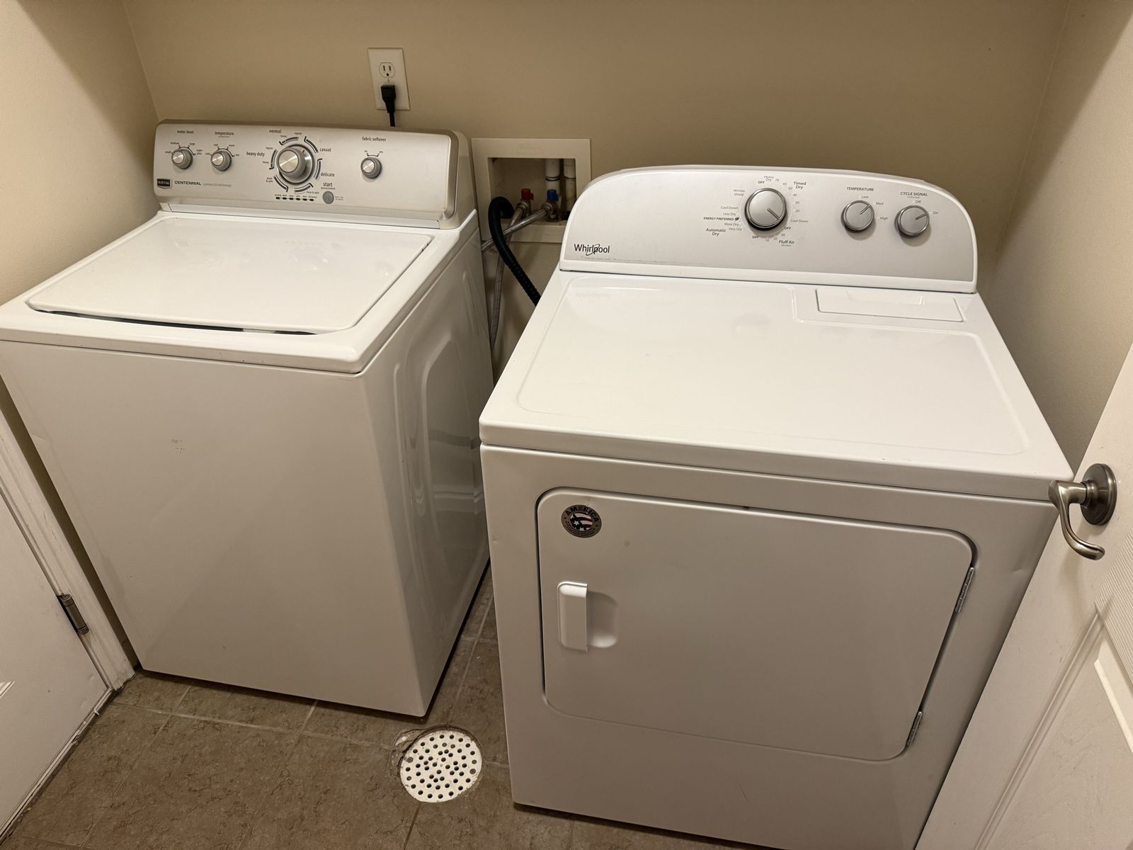 Maytag Washer & Whirlpool Dryer