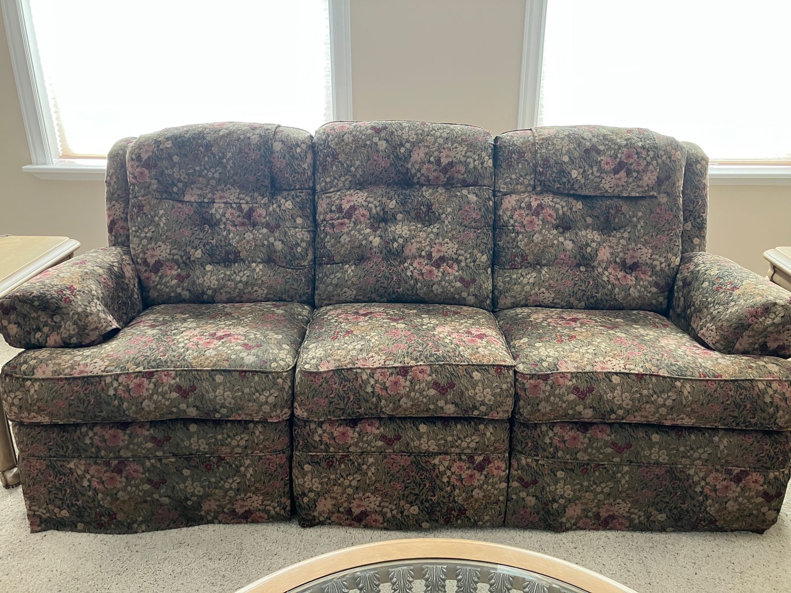 Reclining Couch and Love Seat