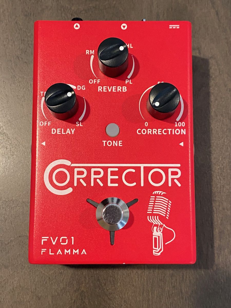 Vocal Corrector and Effects pedal