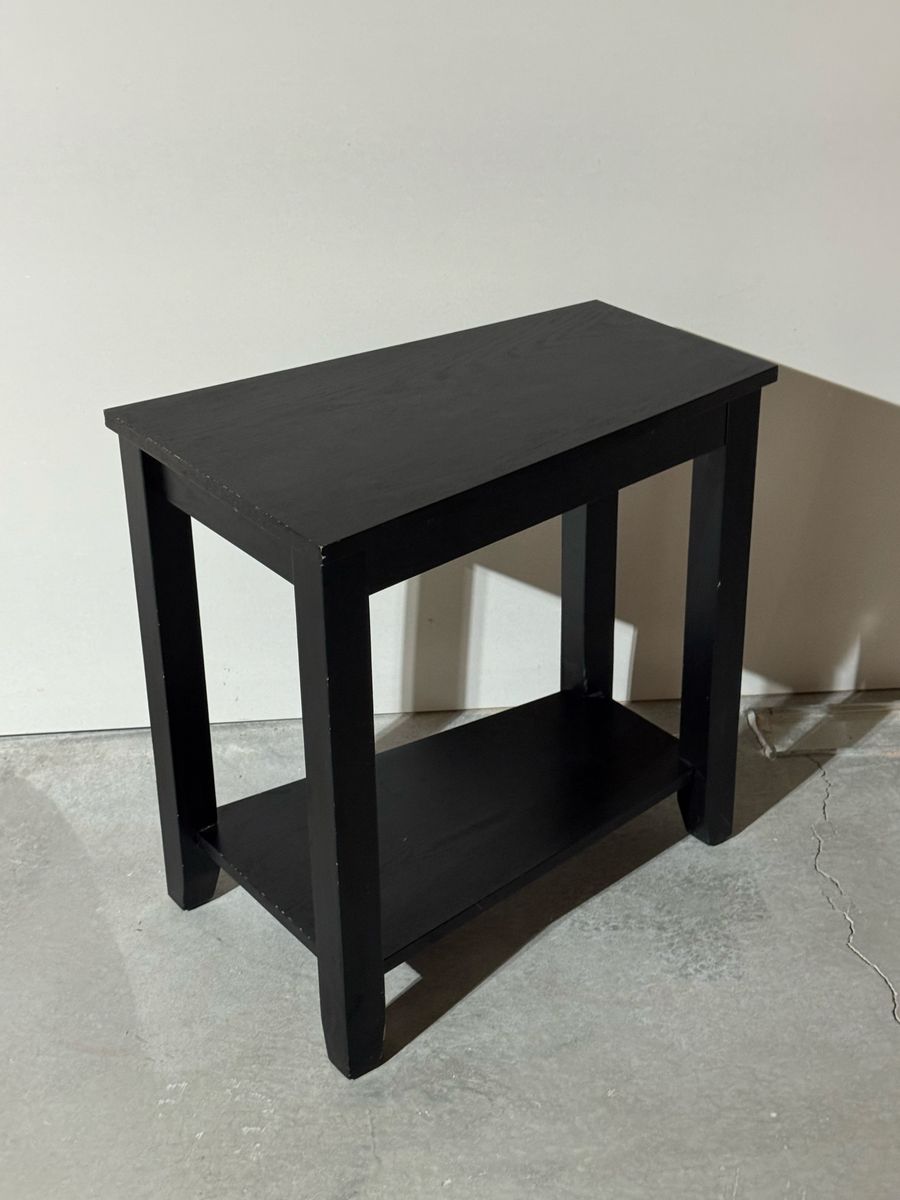 Black End Table