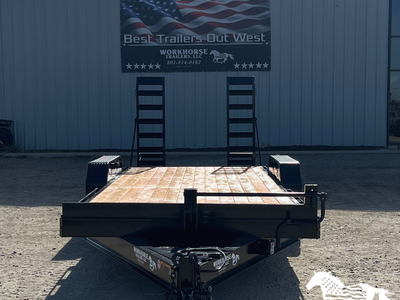 7x20 Tandem Axle Dovetail Equipment Hauler 15K *SPARE TIRE INCLUDED* SALE