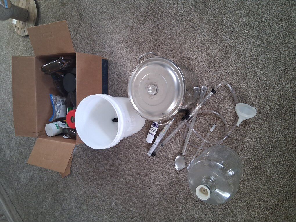 Beer brewing homebrew making kit tools
