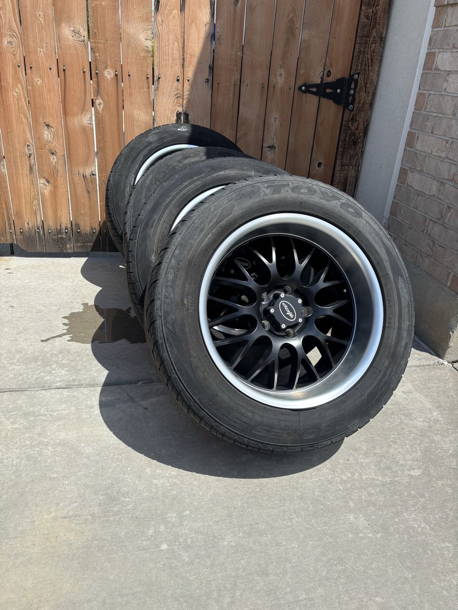 Coys C-44 wheels Toyo tires C10 truck 5x5 5x127