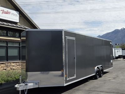 2026 Xpress 8x28 / 8.5x28 .080 Aluminum PolyCor Enclosed Cargo 10k Axles New