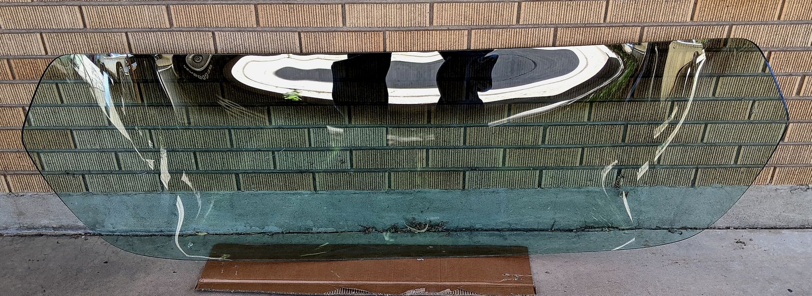 1961 Chrysler imperial stock tinted rear window glass