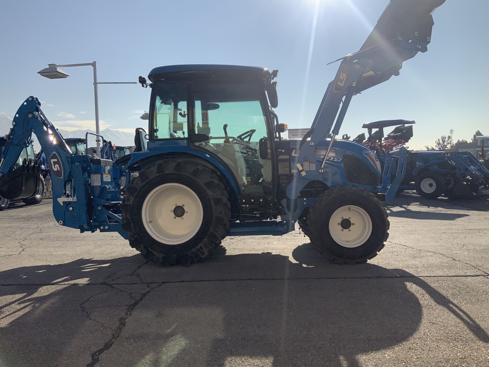 LS MT 357 Tractor, Loader, Backhoe