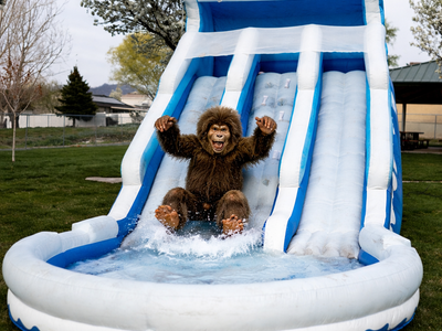 Tidal Wave Inflatable Water Slide Rental