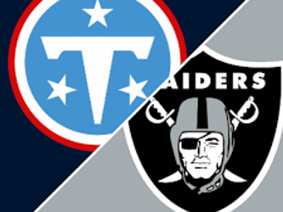 Raiders Vs Titans Lower Bowl Black Hole