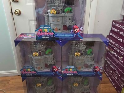 The Super Mario Galaxy Movie Deluxe Bowser Castle Playset