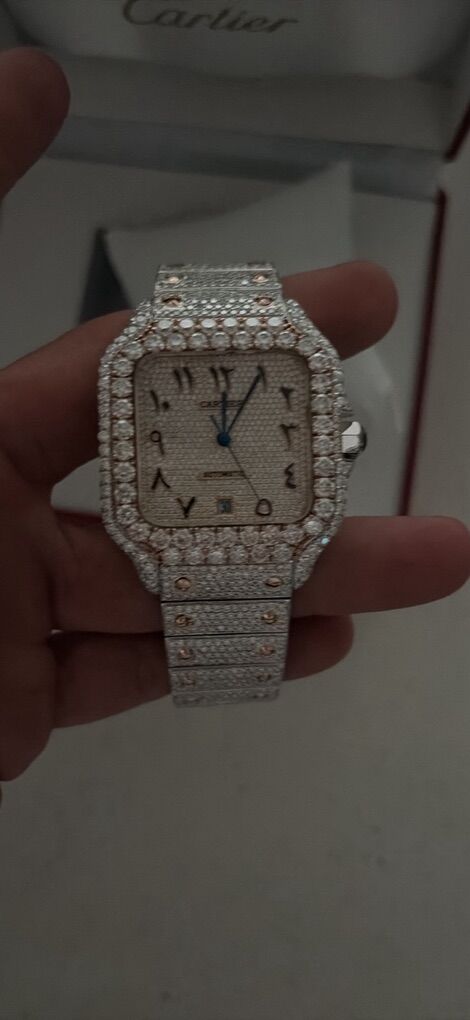 Buss Down Moissanite Watch