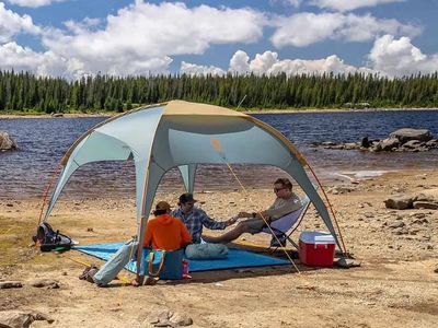 Big Agnes sage canyon plus pop up shelter 10’ x 10’ $379 on line new in box
