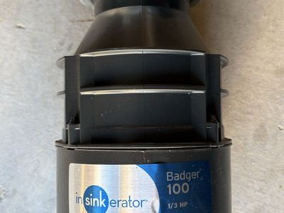 Badger 1/3 HP Garbage disposal