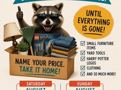 Yard Sale - West Valley City (Sat & Sun, Aug 1-2, 9AM-4PM)