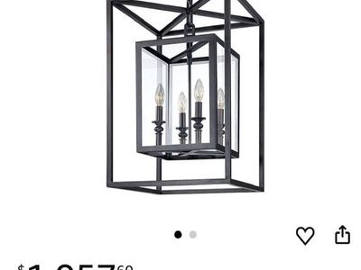 Troy Lighting Morgan 4-Light Pendant — Pair — $2,116 Retail
