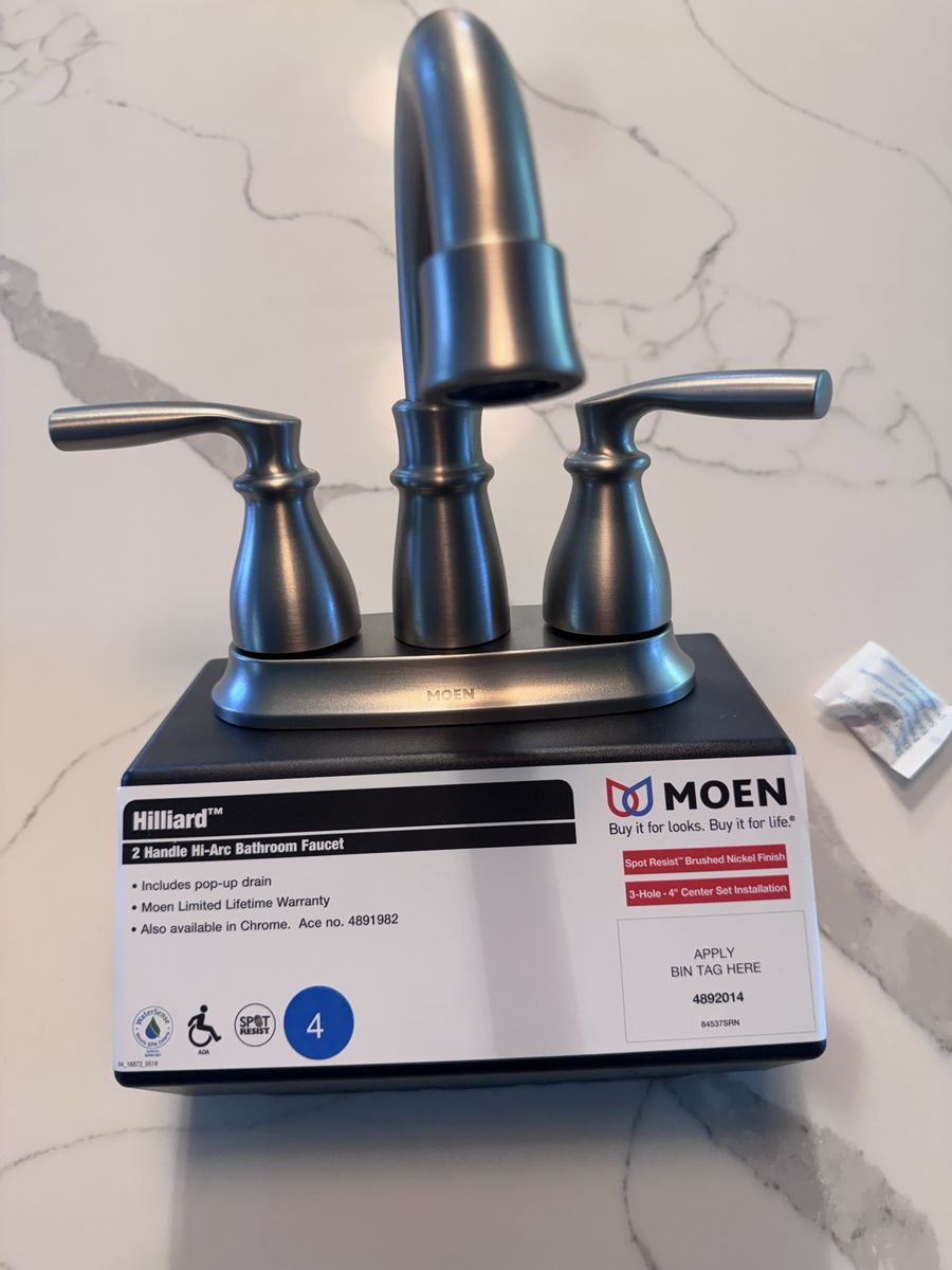 Moen Faucets-not complete read description