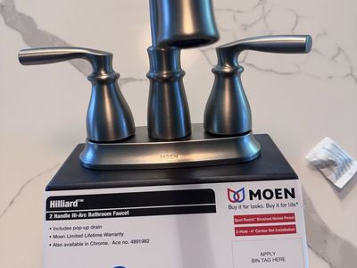 Moen Faucets-not complete read description