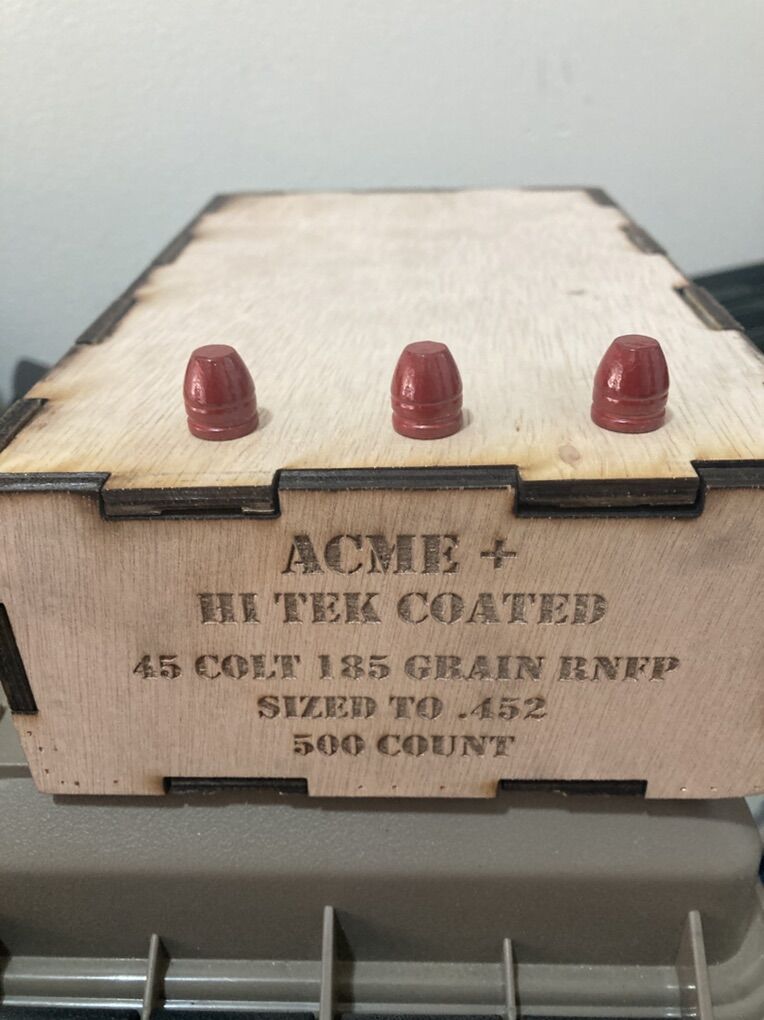 Acme Coated 185 gr .45 Starline .45 Cowboy Special