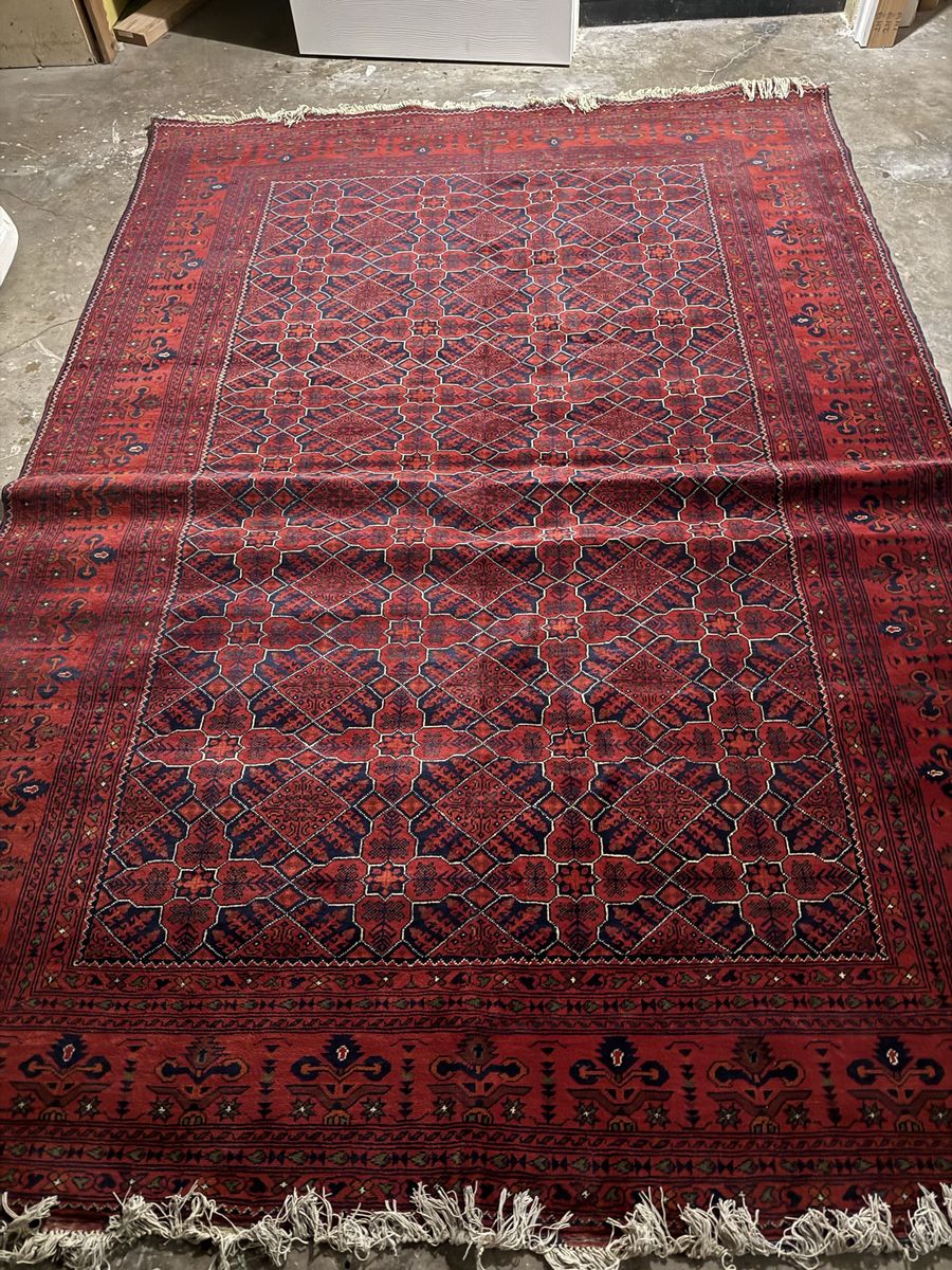 Handmade Wool Rug from Afghanistan