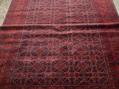 Handmade Wool Rug from Afghanistan