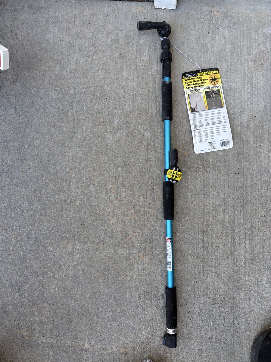 Bonaire The Ultimate Water Blaster 6-Ft Extending Hose Wand Nozzle
