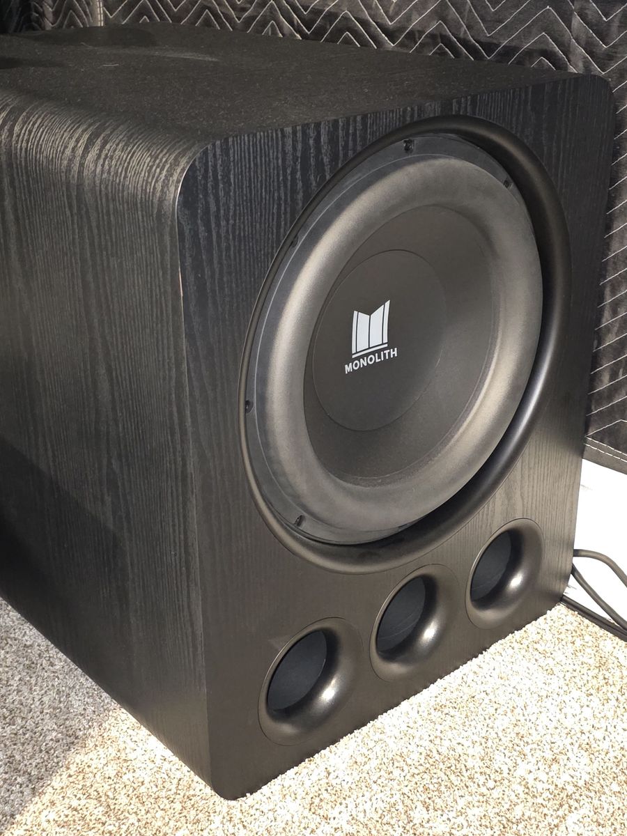Monolith by Monoprice 13in THX Certified Ultra 2000-Watt Powered Subwoofer