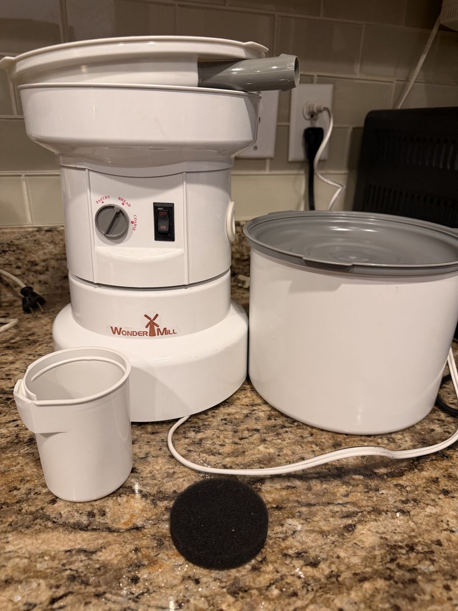 WonderMill Electric Grain Mill Wheat Grinder