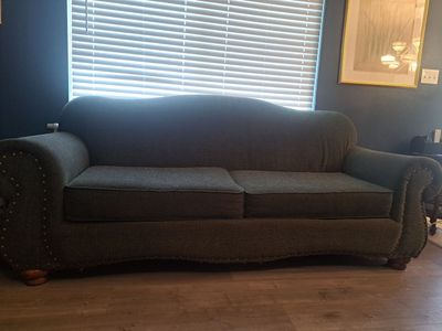 Green sofa $150