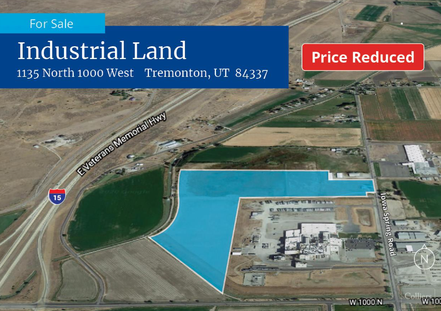 37 AC Industrial Site | I-15 Access | Tremonton Industrial Area