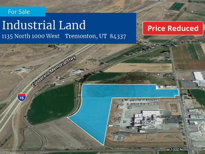 37 AC Industrial Site | I-15 Access | Tremonton Industrial Area