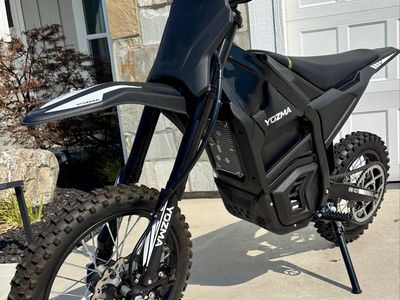 YOZMA IN10 Electric Dirt Bike - Black Off-Road eBike