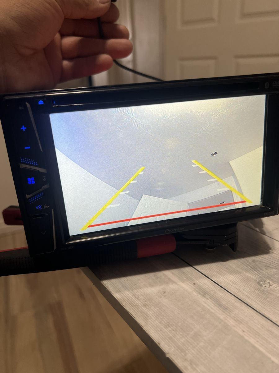 Pioneer Stereo BLUETOOTH FM USB aux outputs it come with a new reverse  camera