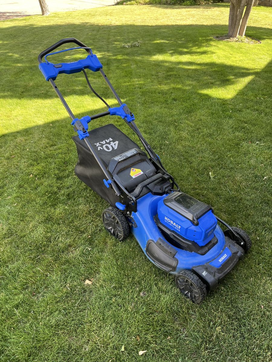 Kobalt 40V Max Brushless Cordless Electric Lawn Mower - Bagging/Mulching Capable