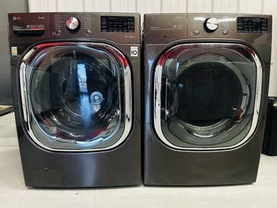 Lg ThinQ Steam Electric Front Load Set