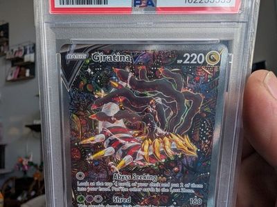 2022 Pokemon Sword & Shield Lost Origin Giratina V #186 Full Art PSA 10 Gem Mint