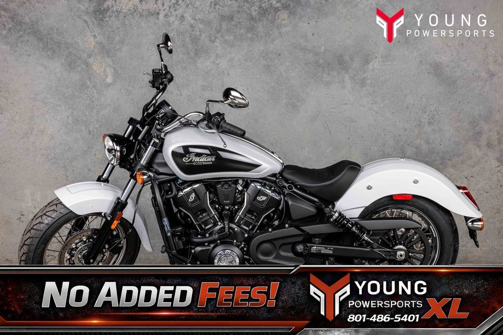 2025 Indian Motorcycle® Scout® Classic Limited +Tech Ghost White Metallic