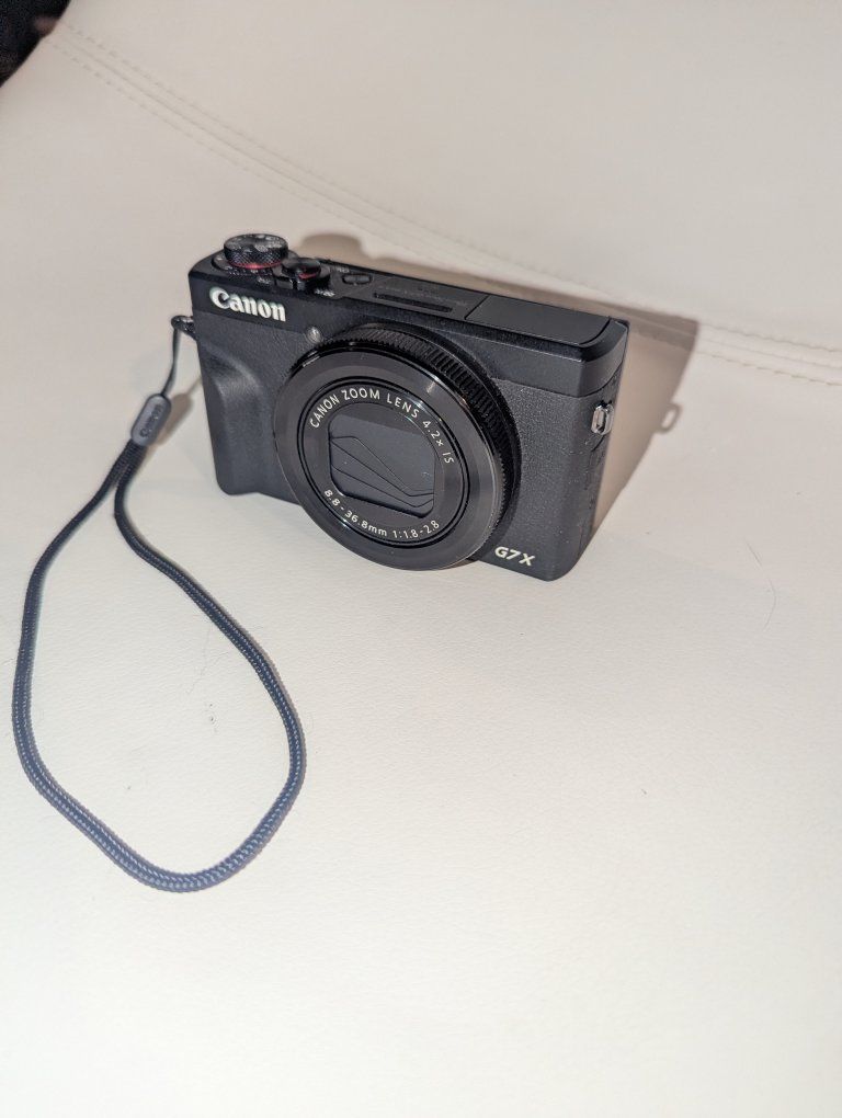 Canon Powershot G7 X Mark ||| Digital Camera Black