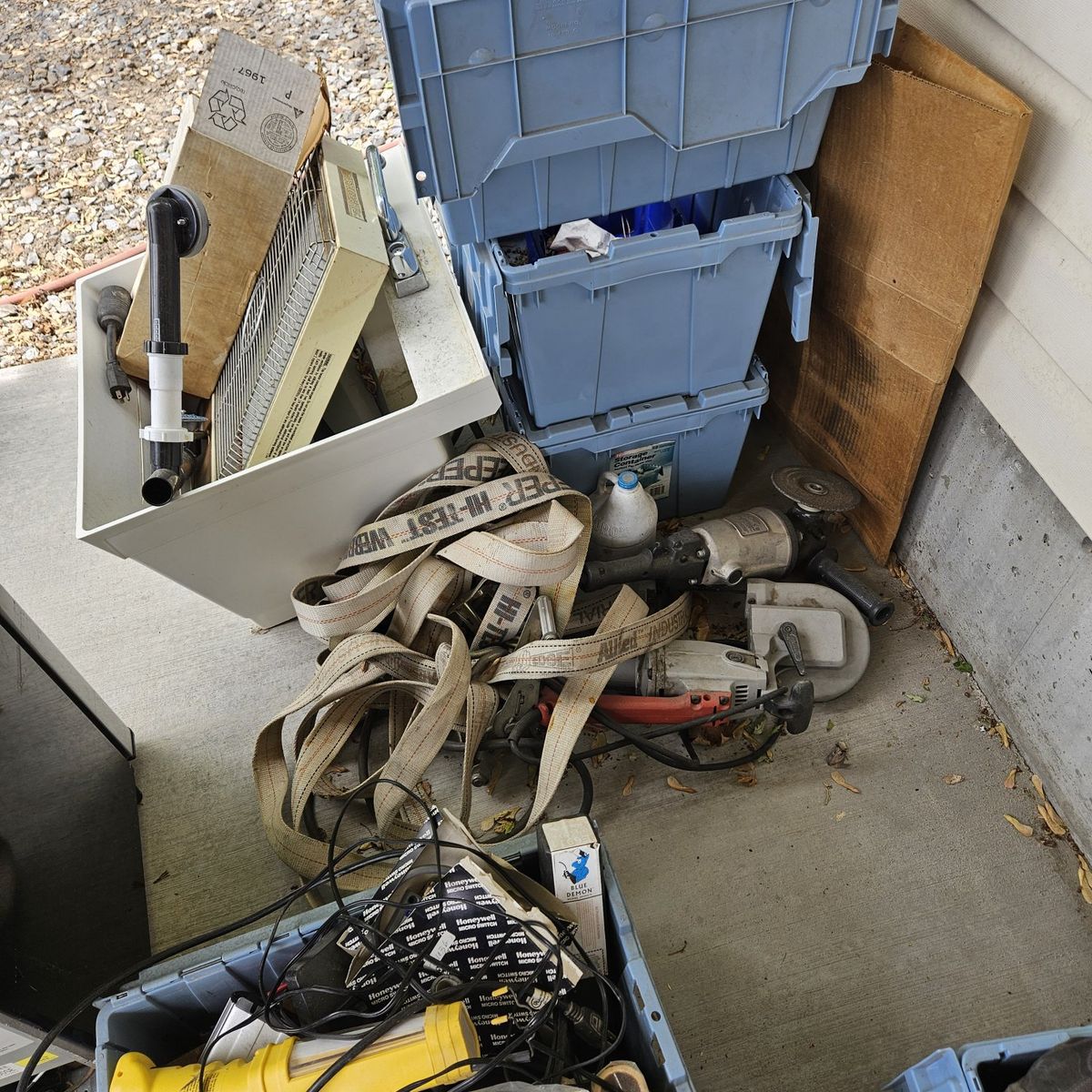 Man's yard sale