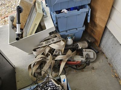 Man's yard sale