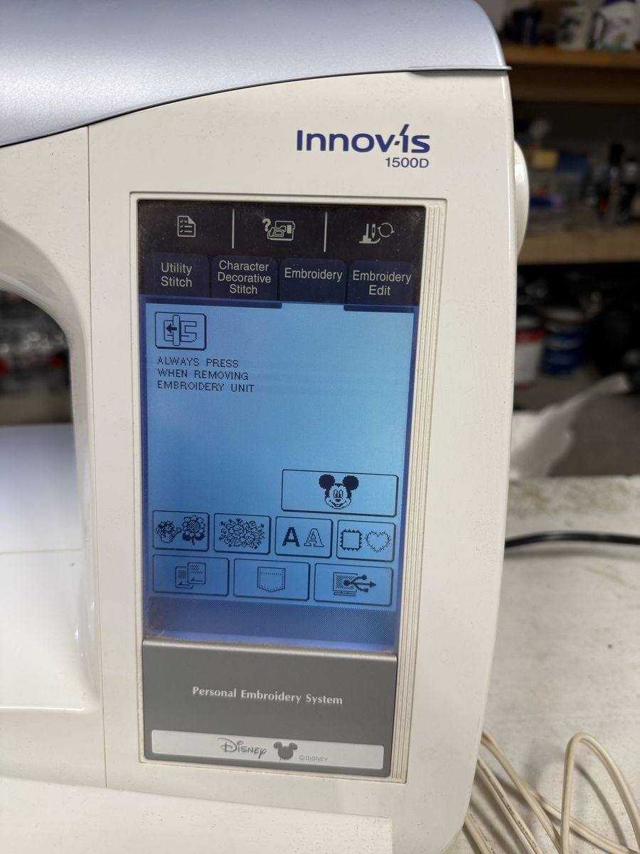 Brothers embroidery machine
