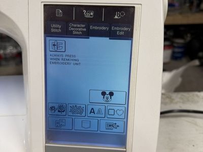 Brothers embroidery machine
