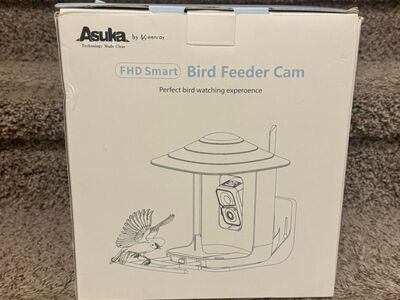 ASUKA FHD Smart Bird Feeder Camera New NIB