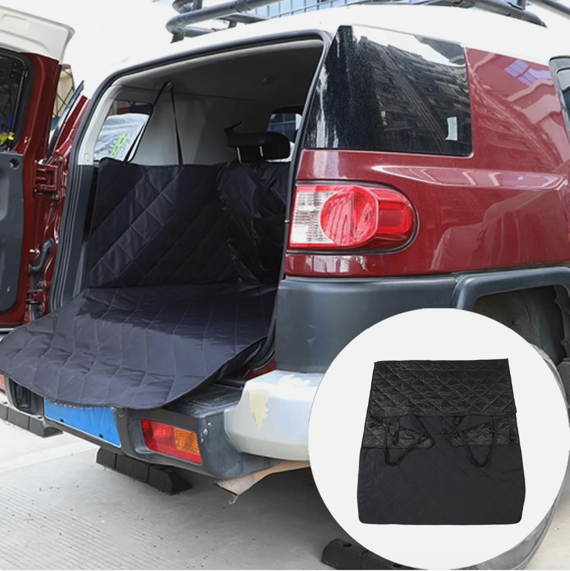 Toyota FJ Cruiser Dog Cargo Liner Waterproof Pet Trunk Seat Cover Non Slip Mat