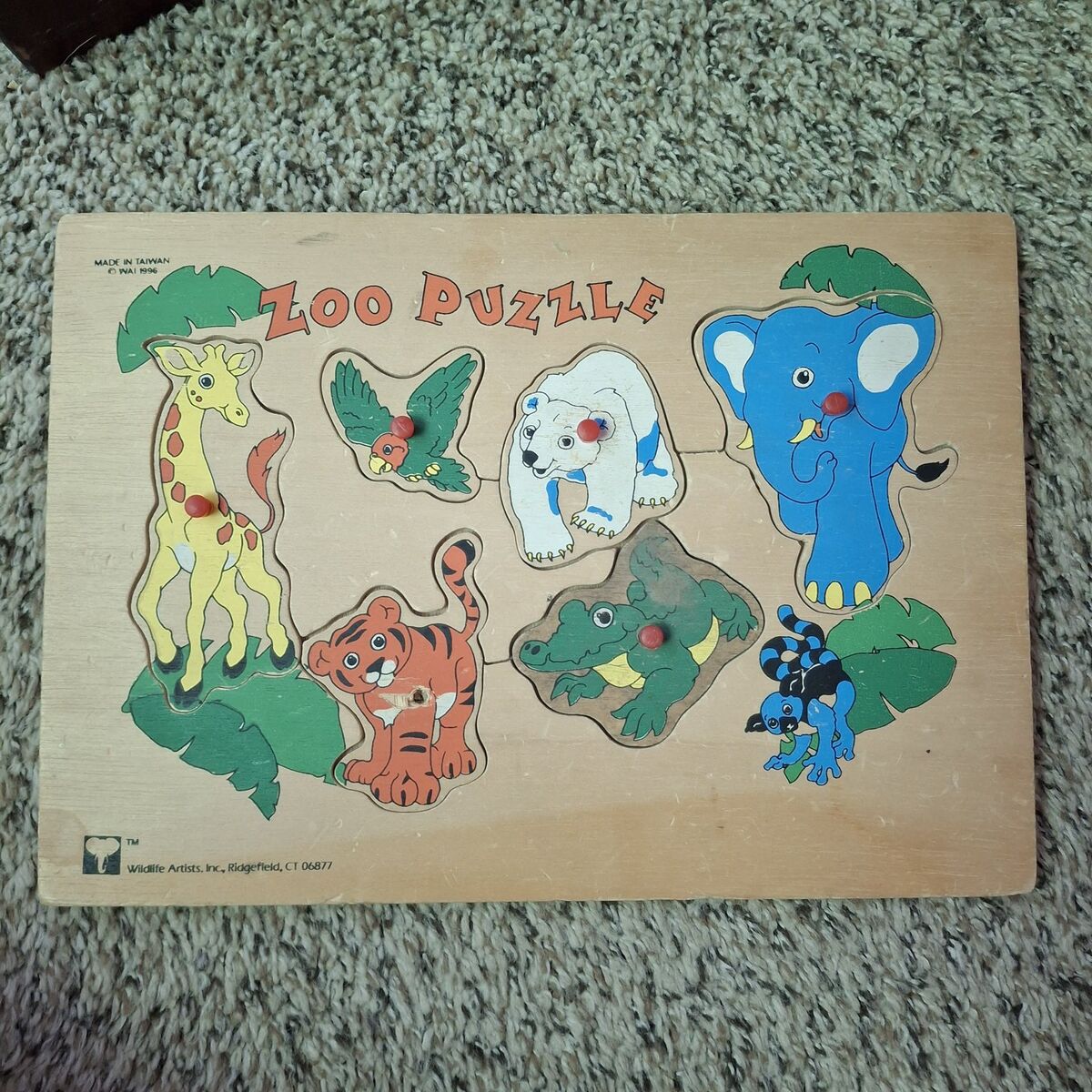 FREE Zoo Puzzle