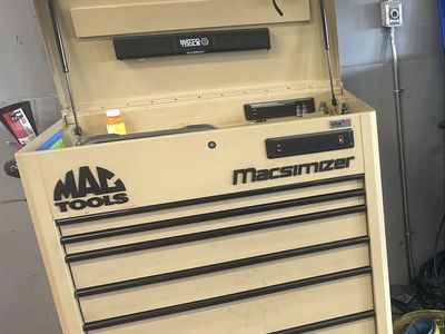 Mac Tools Macsimizer Rolling Tool Cart Box - Tan