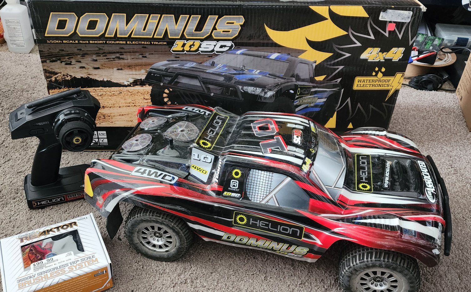 4x4 Brushless Helion Dominus 10SC short course truck