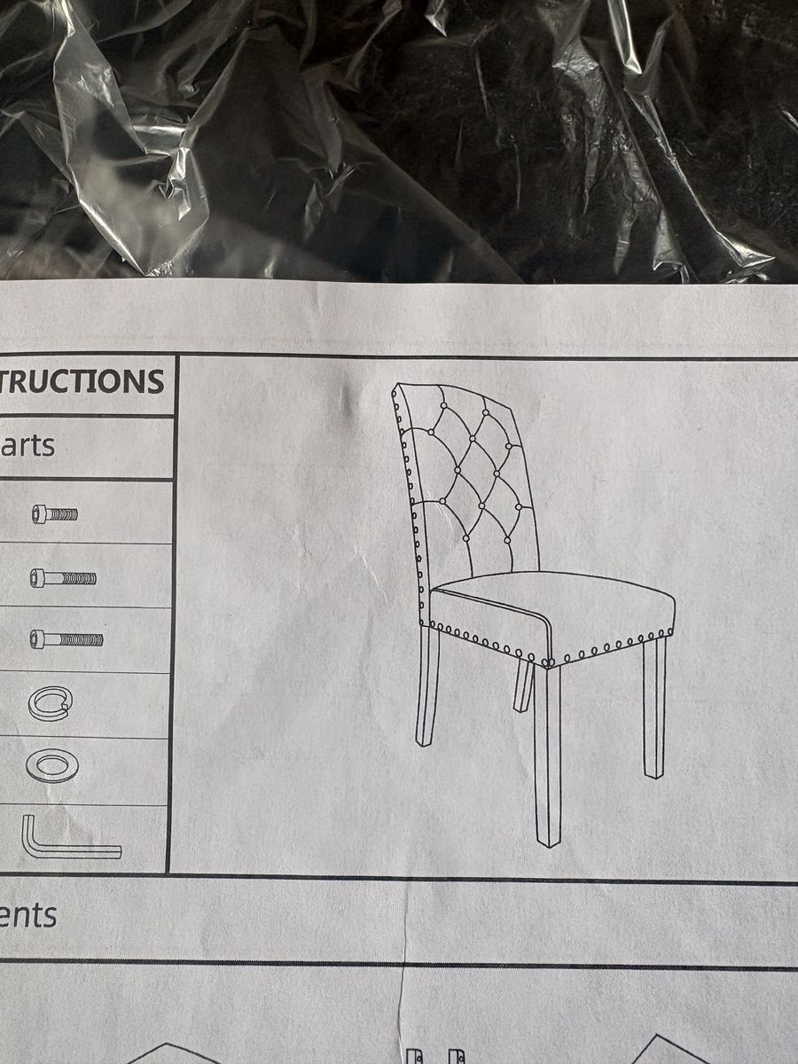 Black Velvet Chairs [pair]