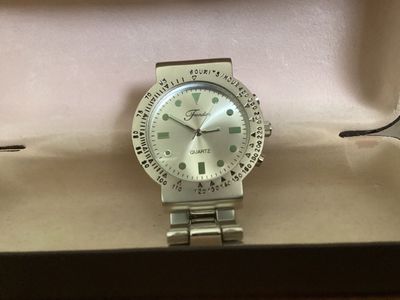 Silver Quartz Frondini Men's Watch