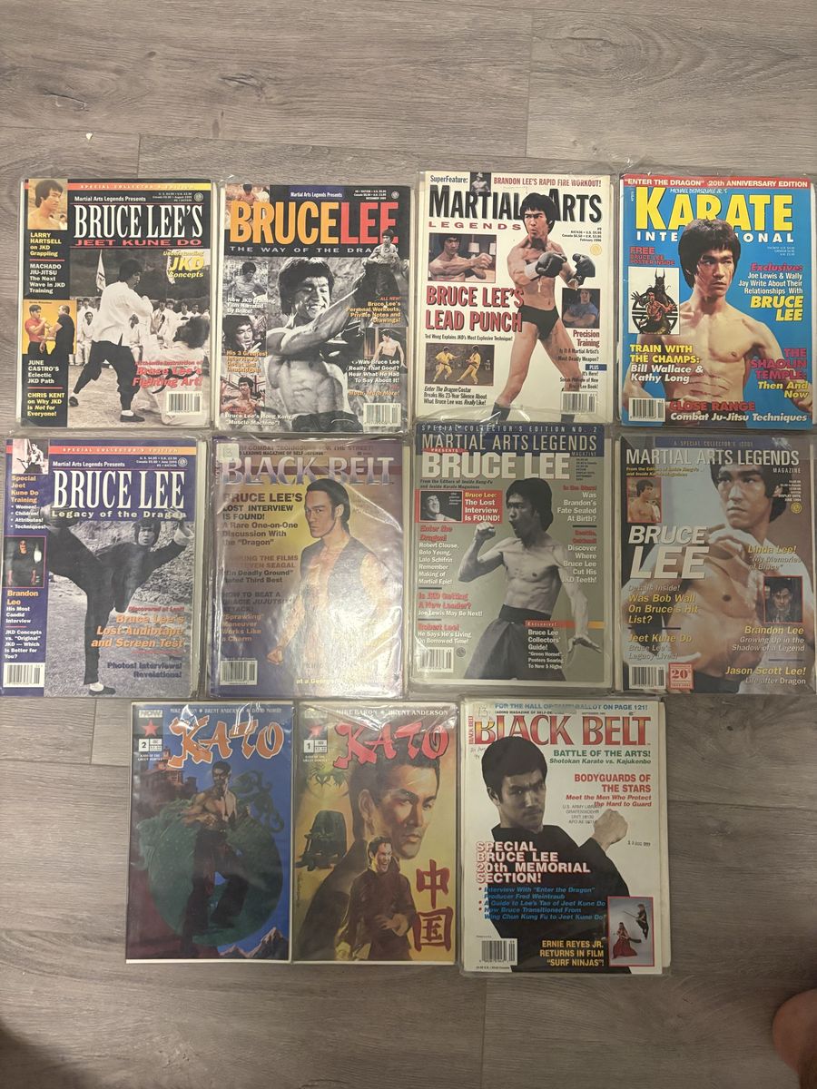 Bruce Lee Magazines/Books
