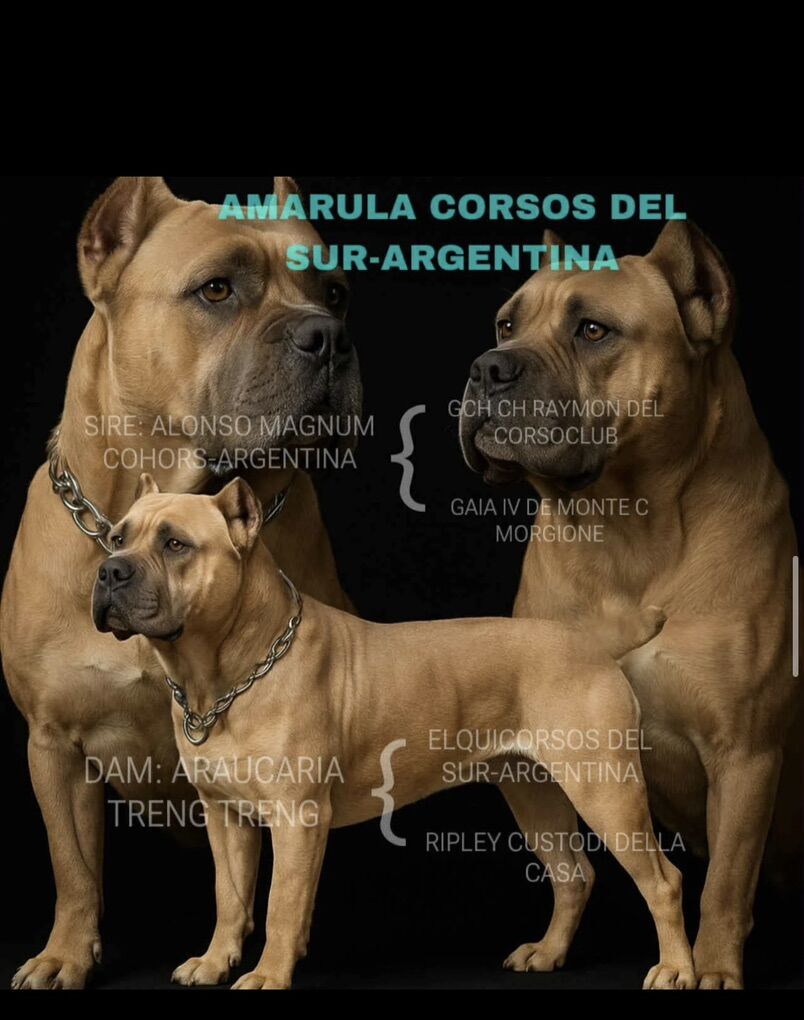 AKC & ICCF  Cane Corso Puppies - Imported Lines
