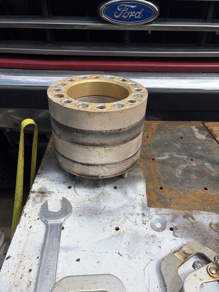 8x6.5 wheel spacers 1.5” deep